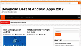 What Listapp.top website looked like in 2017 (6 years ago)