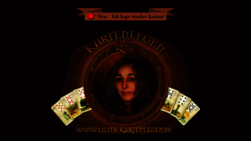 What Lilith-kartenlegen.de website looked like in 2017 (6 years ago)