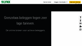 What Lynx.nl website looked like in 2017 (6 years ago)