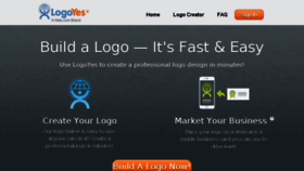 What Logoyes.com website looked like in 2017 (6 years ago)