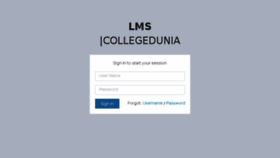 What Lms.collegedunia.com website looked like in 2017 (6 years ago)