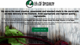 What Laspecialty.com website looked like in 2017 (6 years ago)