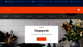 What Lecreuset.dk website looked like in 2017 (6 years ago)