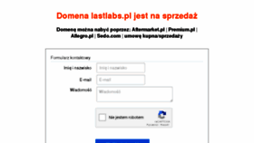 What Lastlabs.pl website looked like in 2017 (6 years ago)