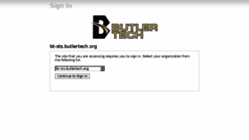 What Launchpad.butlertech.org website looked like in 2017 (7 years ago)