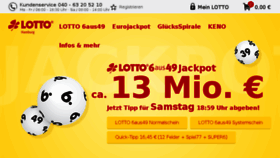 What Lotto-hh.de website looked like in 2017 (6 years ago)
