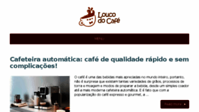 What Loucodocafe.com.br website looked like in 2017 (6 years ago)