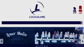 What Locavalaire.com website looked like in 2017 (6 years ago)