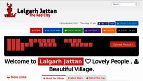 What Lalgarhjattan.com website looked like in 2017 (6 years ago)