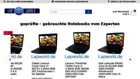 What Lapworld.de website looked like in 2017 (6 years ago)