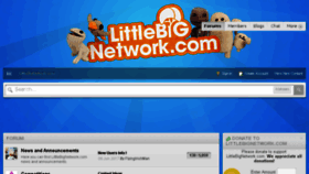 What Littlebignetwork.com website looked like in 2017 (6 years ago)