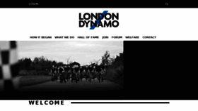 What Londondynamo.co.uk website looked like in 2017 (6 years ago)