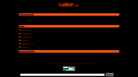 What Loadwap.net website looked like in 2017 (6 years ago)
