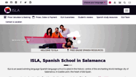 What Learningspanish-spain.com website looked like in 2017 (6 years ago)