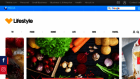 What Lifestylefood.com.au website looked like in 2017 (6 years ago)