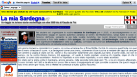 What Lamiasardegna.it website looked like in 2017 (6 years ago)