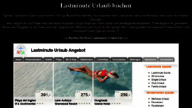 What Lastminute-urlaub.ws website looked like in 2017 (6 years ago)