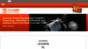 What Leunet.ch website looked like in 2017 (6 years ago)