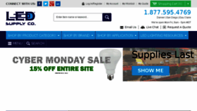 What Ledsupplyco.com website looked like in 2017 (6 years ago)