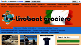 What Liveboat.it website looked like in 2017 (6 years ago)