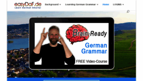 What Learn-german-smarter.com website looked like in 2017 (6 years ago)