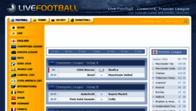 What Livefootball.com website looked like in 2017 (6 years ago)