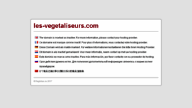 What Les-vegetaliseurs.com website looked like in 2017 (8 years ago)