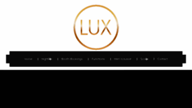 What Luxmelbourne.com website looked like in 2017 (6 years ago)