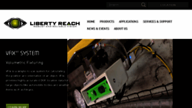 What Libertyreach.com website looked like in 2017 (6 years ago)