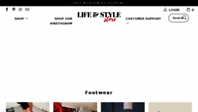 What Lifeandstyle.store website looked like in 2017 (6 years ago)