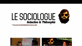 What Lesociologue.com website looked like in 2017 (6 years ago)