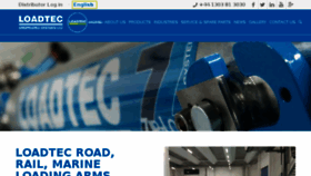 What Loadtec.co.uk website looked like in 2017 (6 years ago)
