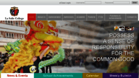 What Lasalle.edu.hk website looked like in 2017 (6 years ago)