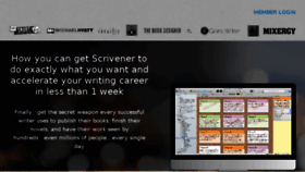 What Learnscrivenerfast.com website looked like in 2017 (6 years ago)