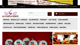 What Lacasitadulceonline.es website looked like in 2017 (6 years ago)