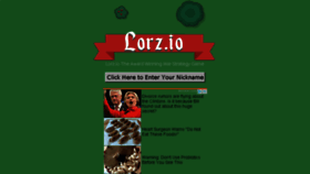 What Lorz.io website looked like in 2017 (6 years ago)