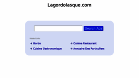 What Lagordolasque.com website looked like in 2017 (6 years ago)