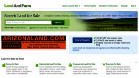 What Landandfarm.com website looked like in 2018 (6 years ago)