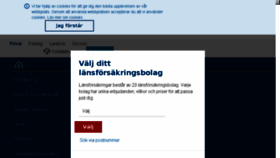 What Lansforsakringar.se website looked like in 2018 (6 years ago)