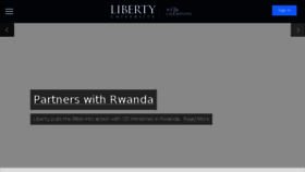 What Liberty.edu website looked like in 2018 (6 years ago)