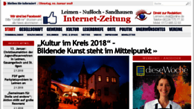 What Leimenblog.de website looked like in 2018 (6 years ago)