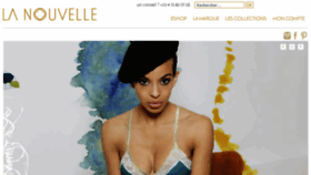 What Lingerielanouvelle.com website looked like in 2018 (6 years ago)