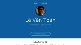 What Levantoan.com website looked like in 2018 (7 years ago)
