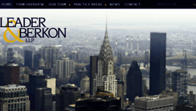 What Leaderberkon.com website looked like in 2018 (6 years ago)