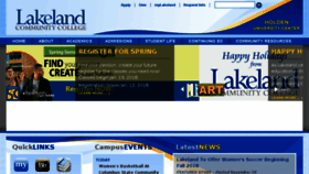 What Lakelandcc.edu website looked like in 2018 (8 years ago)