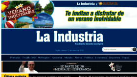 What Laindustria.pe website looked like in 2018 (6 years ago)