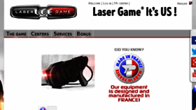What Lasergame-evolution.com website looked like in 2018 (6 years ago)