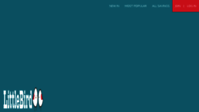 What Littlebird.co.uk website looked like in 2018 (6 years ago)