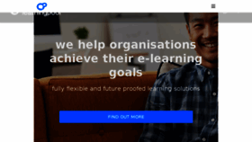 What Learningpool.com website looked like in 2018 (7 years ago)