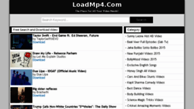 What Loadmp4.com website looked like in 2018 (6 years ago)